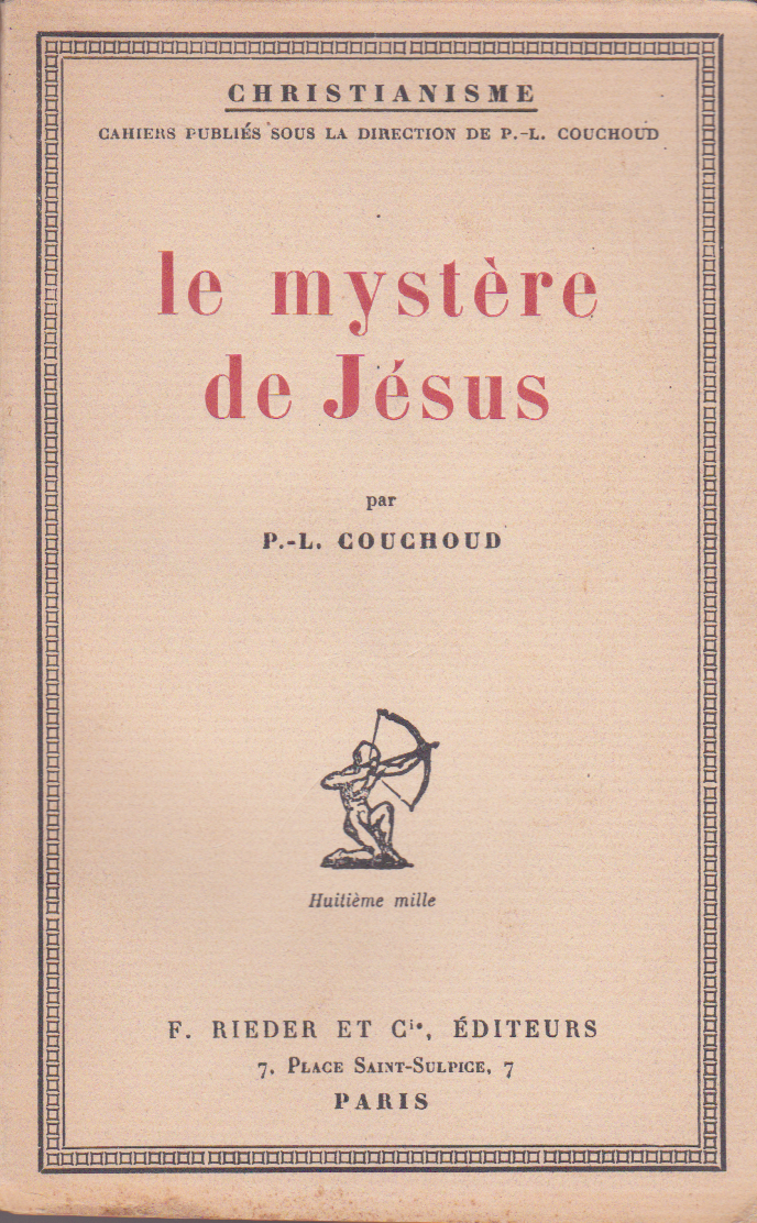 Couchoud-mystère-Jésus